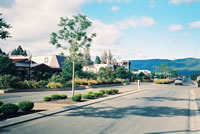 Te Anauの市内中心部