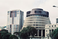 ニュージーランドの国会議事堂その1